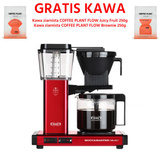 Ekspres do kawy Moccamaster KBG 741 Select Metallic Red - Czerwony metaliczny + GRATIS KAWA 2x250g – NIEDOSTĘPNY