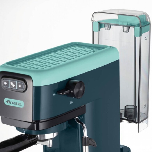 Ekspres do kawy Ariete 1399/17 Smart Slim Espresso Light Aquamarine - Zielony