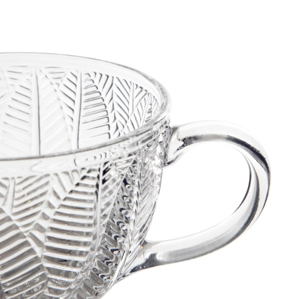 Filiżanka Homla BARREL 360 ml - w liście ze złotą nóżką – NIEDOSTĘPNY