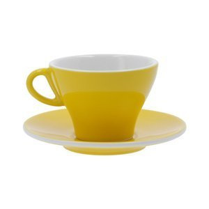 Filiżanka do latte Club House Gardenia 240 ml - Jasnożółta - opinie w konesso.pl