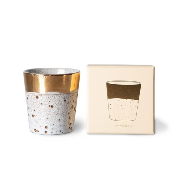 Zestaw prezentowy COFFEE PLANT ze złoconym kubkiem - NIEDOSTĘPNY