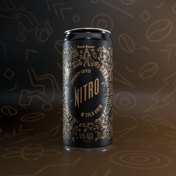 Hard Beans Nitro Cold Brew Special 200 ml - NIEDOSTĘPNY