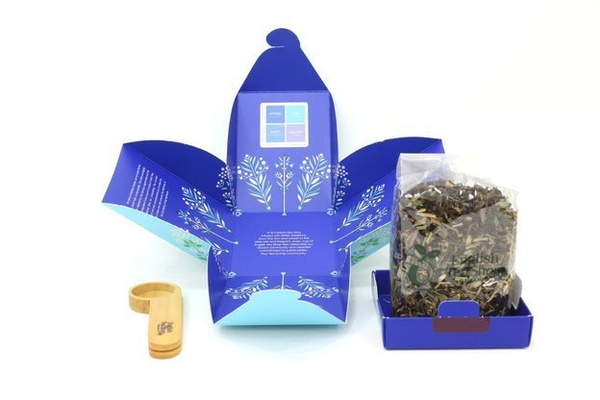 Biała herbata English Tea Shop White Tea Blueberry & Elderflower 80g