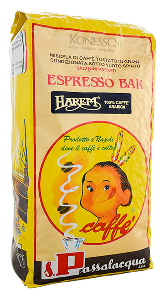 Kawa ziarnista Passalacqua Harem 1kg