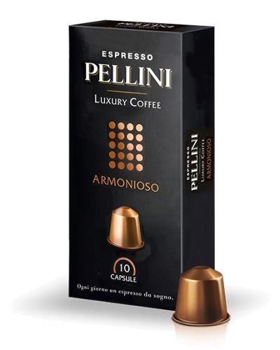 Kapsułki do Nespresso Pellini Armonioso - 10 sztuk - NIEDOSTĘPNY