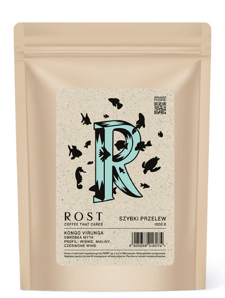 Kawa ziarnista ROST Congo Virunga 1kg - NIEDOSTĘPNY
