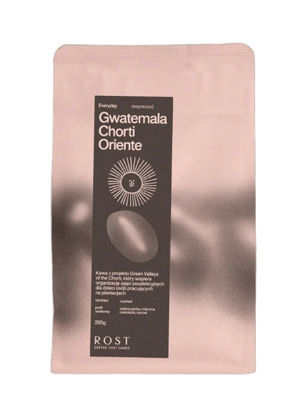 Kawa ziarnista ROST Gwatemala Chorti Oriente Espresso 250g – NIEDOSTĘPNY