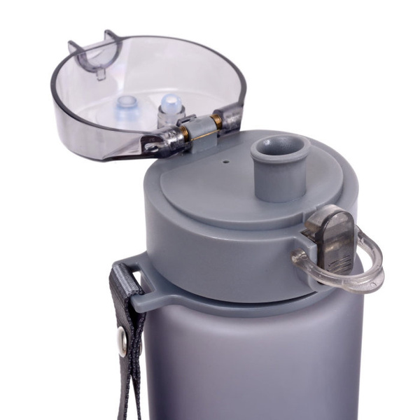 OUTLET - Butelka na wodę Casno Missouri Szara - 560 ml