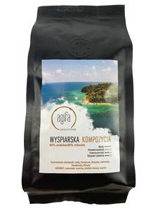 Kawa ziarnista Agifa Wyspiarska Kompozycja 1kg – NIEDOSTĘPNY