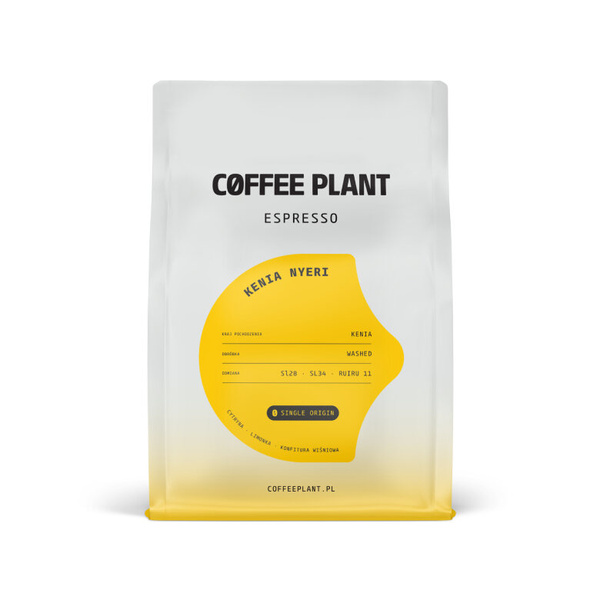Kawa ziarnista COFFEE PLANT Kenia Nyeri Espresso 250g – NIEDOSTĘPNY