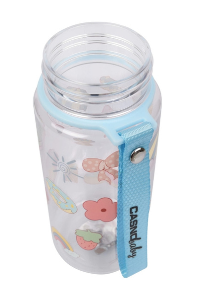 Butelka na wodę dla dzieci Casno Willy 400 ml - Niebieska