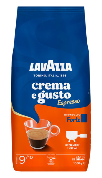 Kawa ziarnista Lavazza Crema e Gusto Forte 1kg 