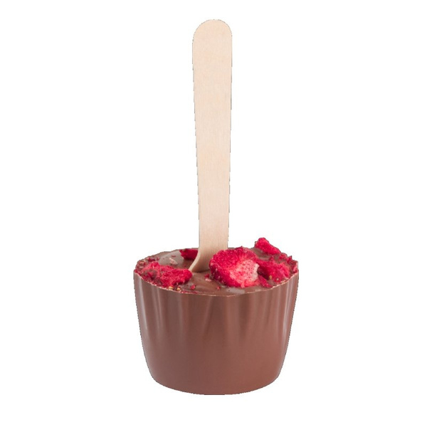 Chocostick M.Pelczar Chocolatier - Czekolada mleczna z nutą truskawek 60g