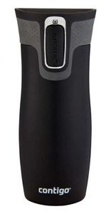 Kubek termiczny Contigo West Loop 2.0 470 ml - Czarny matowy