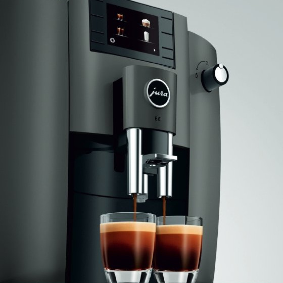 Ekspres do kawy Jura E6 Dark Inox (EC)