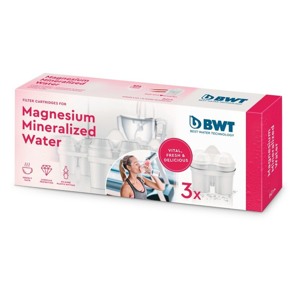 OUTLET - Wkład filtrujący wodę BWT Magnesium Mineralized Water - 3 sztuki