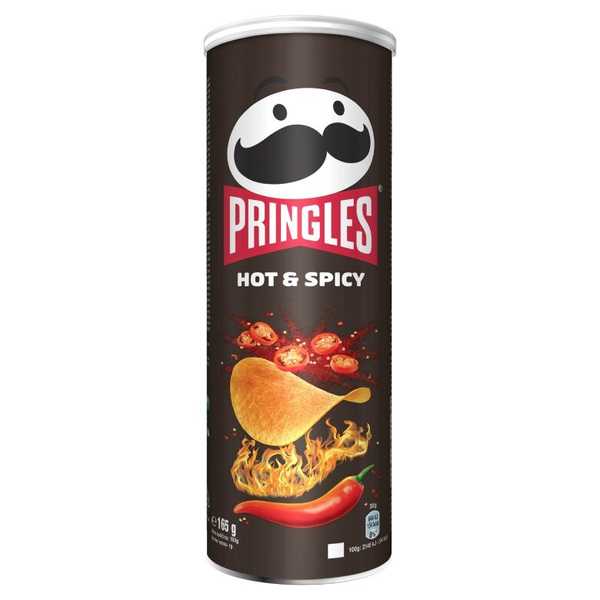 Chipsy Pringles Hot & Spicy 165g