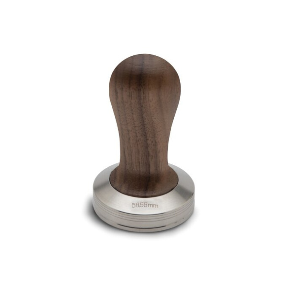 Tamper Lelit PLA481N - 58 mm  Drewno orzechowe