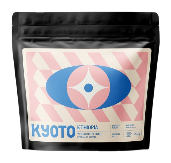 Kawa ziarnista KYOTO Etiopia Yirgacheffe Koke Filtr 250g - NIEDOSTĘPNY