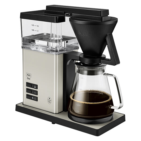 Ekspres przelewowy Melitta One 1031-03 - Creamy White + 250G KAWY GRATIS