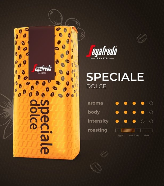 Kawa ziarnista Segafredo Speciale Dolce 1kg
