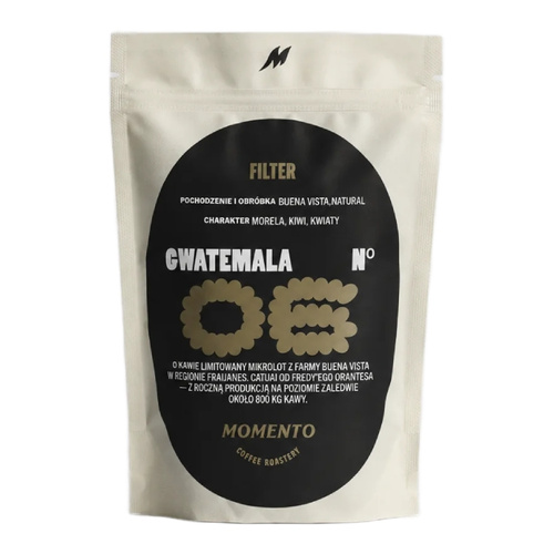 Kawa ziarnista Momento Gwatemala Nº6 Buena Vista 250g