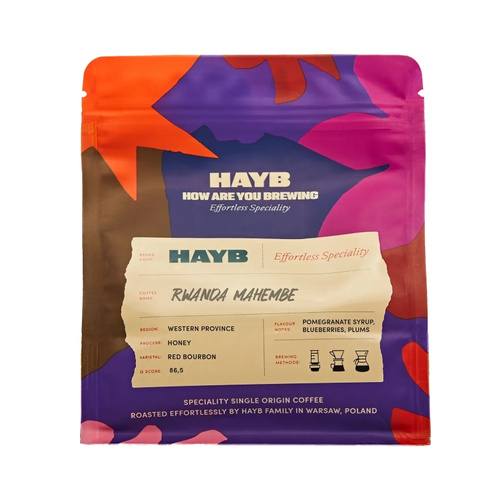 Kawa ziarnista HAYB Rwanda Mahembe Filtr 250g – NIEDOSTĘPNY