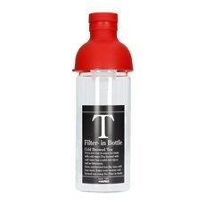 Butelka z filtrem do Cold Brew Tea Hario 300ml - czerwona - opinie w konesso.pl