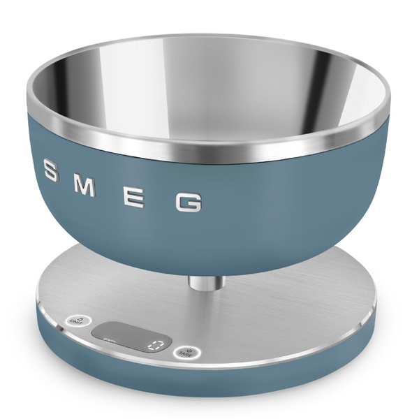 Cyfrowa waga kuchenna Smeg KSC01SBMWW - Niebieski mat