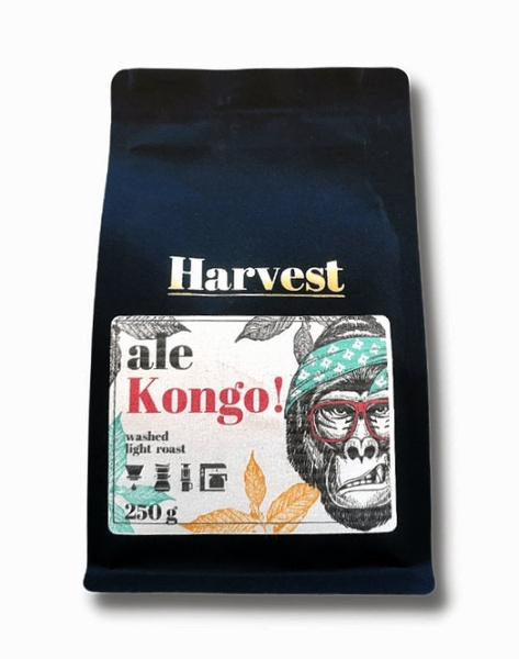 Kawa ziarnista Harvest Ale Kongo 250g - NIEDOSTĘPNY