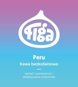 Kawa ziarnista Figa Coffee Peru Apaylla OMNIROAST 250g - Bezkofeinowa - NIEDOSTĘPNY