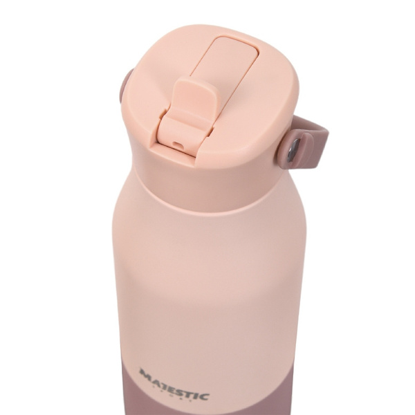 OUTLET - Butelka termiczna Majestic Sport Silly 620 ml - Różowa