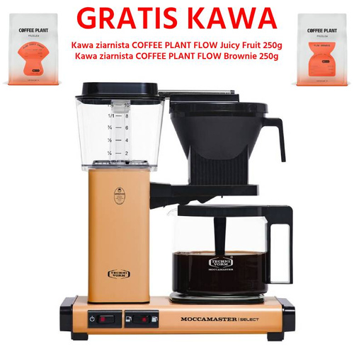 Ekspres do kawy Moccamaster KBG 741 Select Apricot - Morelowy – NIEDOSTĘPNY - opinie w konesso.pl
