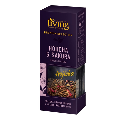 Herbata zielona Irving Premium Hojicha Sakura 60g