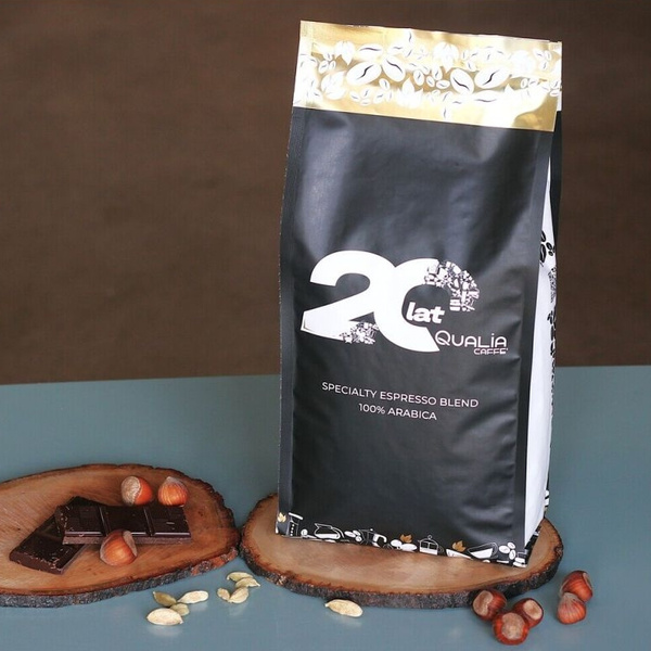Kawa Jubileuszowa 20 Lat Qualia Caffe Specialty Espresso Blend 1kg – NIEDOSTĘPNY