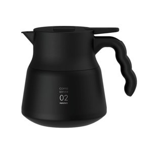 Dzbanek termiczny Hario Insulated Stainless Steel V60-02 PLUS Czarny - 600 ml - NIEDOSTĘPNY - opinie w konesso.pl