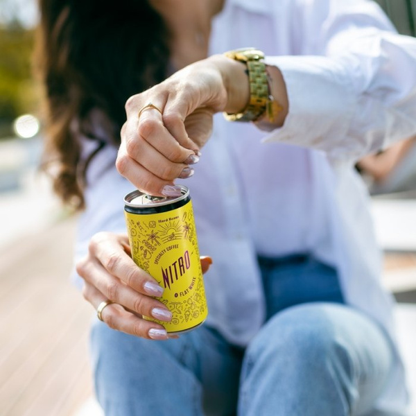 Hard Beans Nitro Flat White Sweet 200 ml – NIEDOSTĘPNY