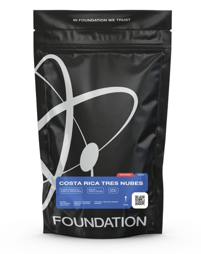 Kawa ziarnista Foundation Coffee Roasters Costa Rica Tres Nubes Espresso 250g