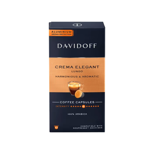 Kapsułki Davidoff Crema Elegant Lungo 10 sztuk