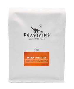 Kawa ziarnista Roastains Rwanda Stone Fruit FILTR 250g