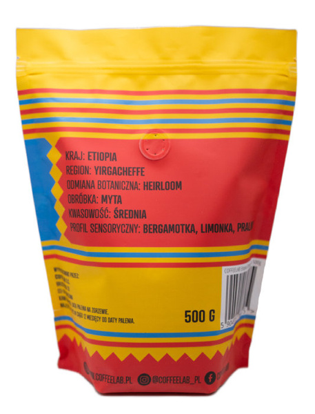 Kawa ziarnista Coffelab Etiopia Oromo Citro 500g - NIEDOSTĘPNY