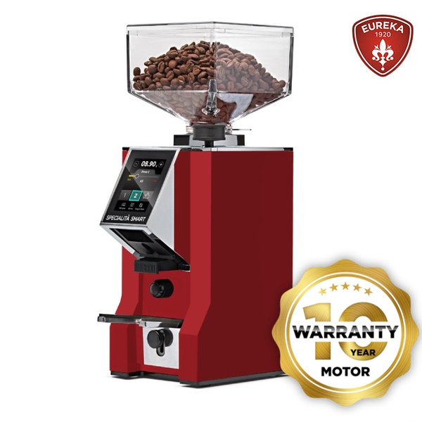 Młynek do kawy Eureka Mignon Specialita SMART - Czerwony
