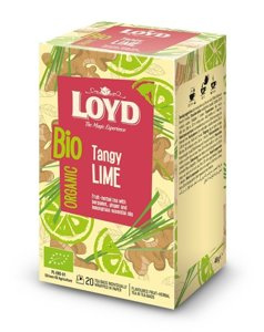 Herbata Loyd BIO Organic Tangy Lime 20x2g – NIEDOSTĘPNY