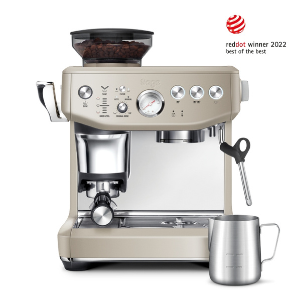 Ekspres do kawy Sage The Impress Express SES876ALM - Beżowy + GRATIS 1KG KAWY