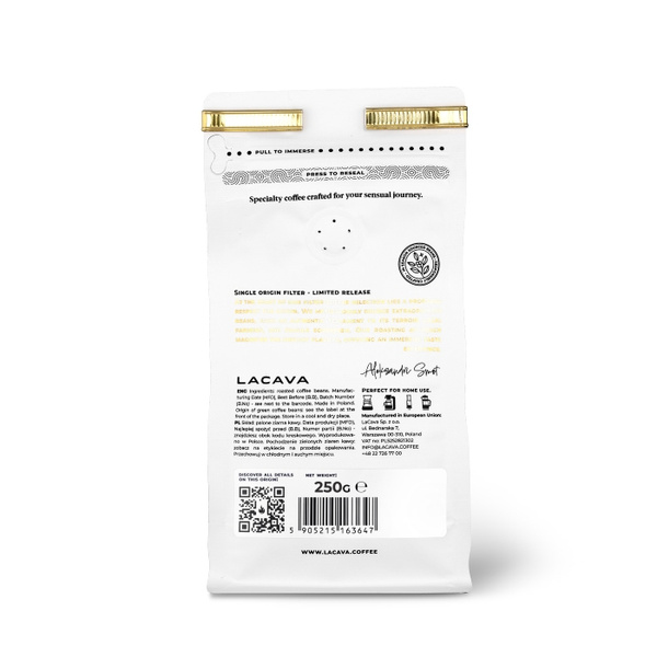 Kawa ziarnista LaCava Colombia Aponte Filter 250g