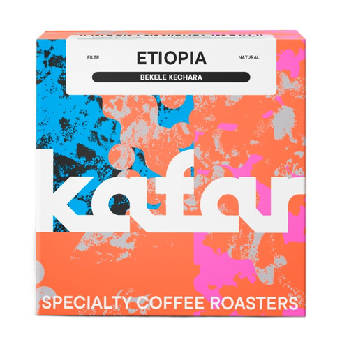 Kawa ziarnista Kafar Etiopia Bekele Kechara Natural 250g