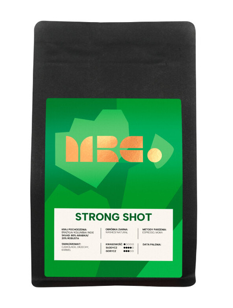 Kawa ziarnista MRC. Strong Shot 250g