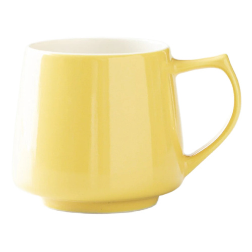 Kubek Origami Aroma Mug Yellow 320 ml - opinie w konesso.pl