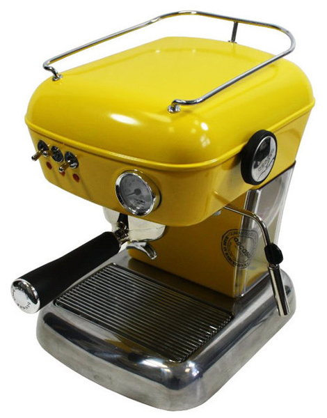 Ekspres do kawy ASCASO Dream Yellow matowy +GRATISY