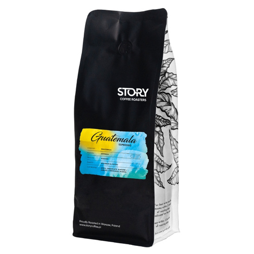 Kawa ziarnista Story Gwatemala Antigua Washed Espresso  1kg